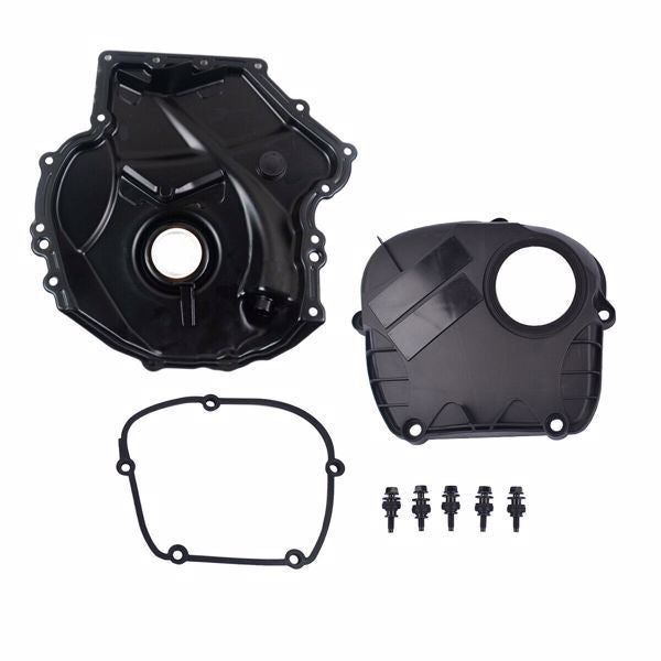 Timing Cover Set Upper & Lower For VW Audi 1.8T 2.0TFSI Jetta A4 Q5 2009-2015 06H109210Q