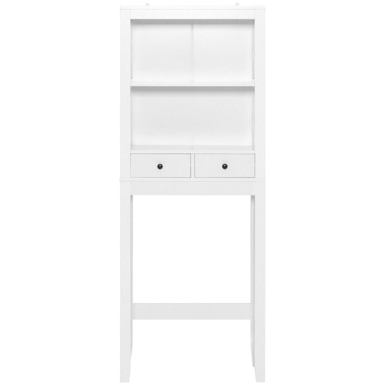 Toilet Space Saver Bathroom Organizer Storage Shelf with Drawers
