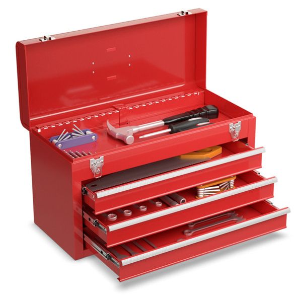 Toolbox with drawers