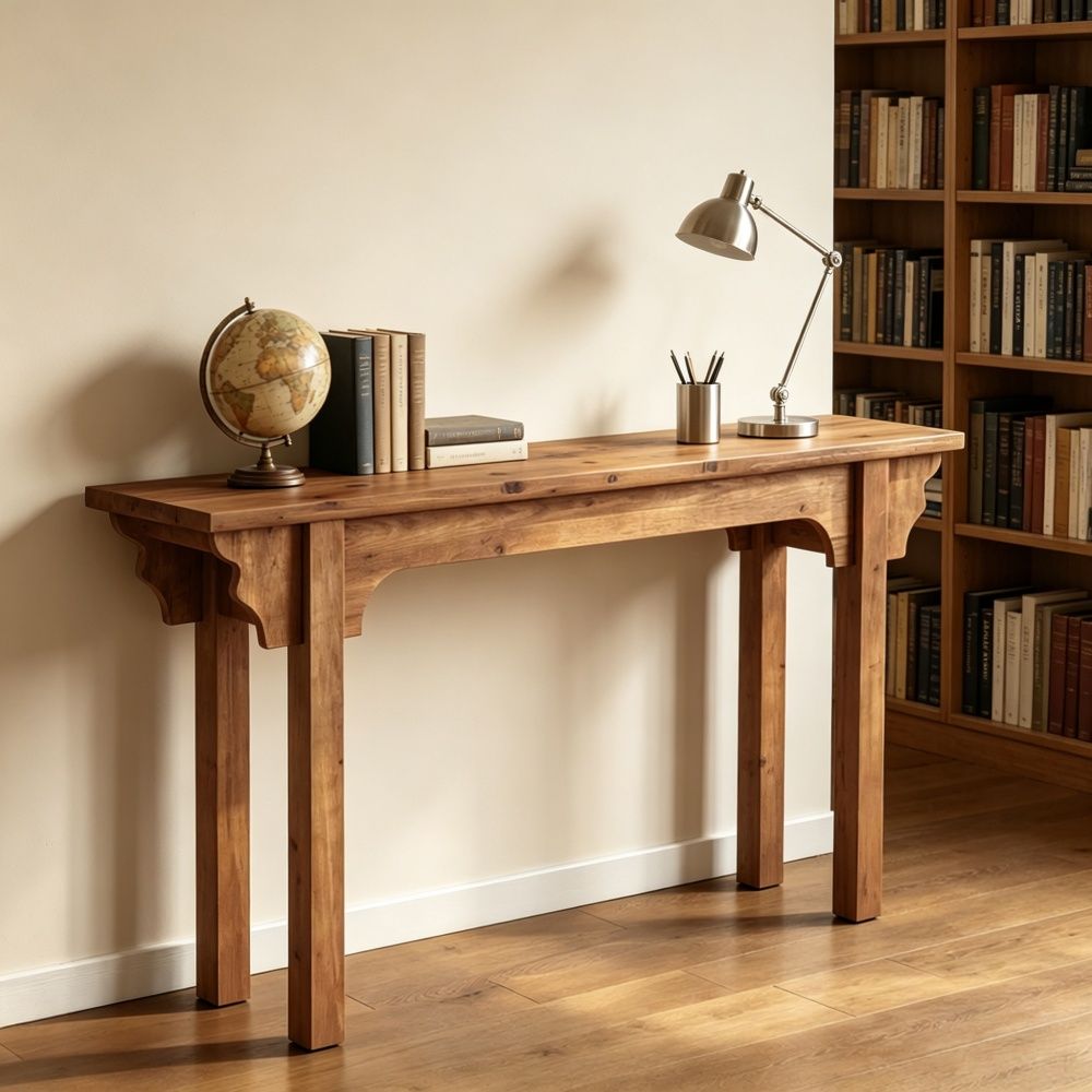 Traditional Long Console Table for Hallway