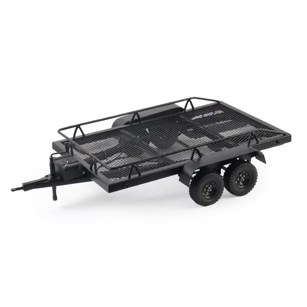Trailer Car Heavy-Duty Trailer Cargo Carrier Kit For 1/10 RC Rock Crawler Truck