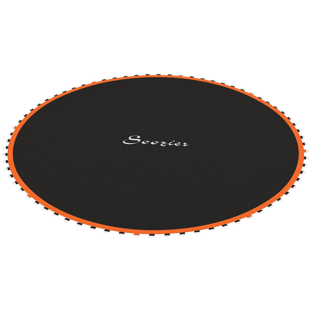 Trampoline Replacement Mat, Fits 12' Trampoline w/ 72 V-Hooks & 5.5" Springs (Spring & Frame not Included), Orange