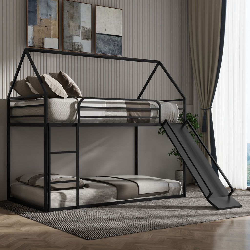 Twin over Twin House Bed