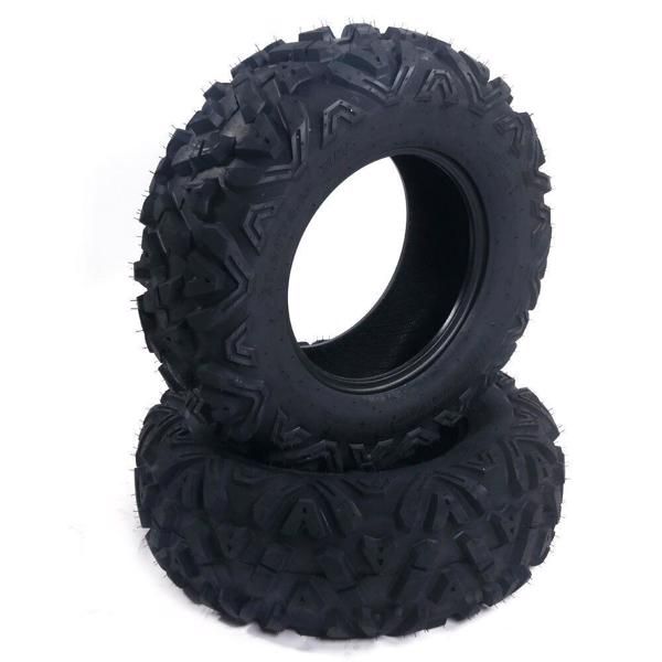 Two of new 26*9-12 front tires 6PR QM373 with warranty ATV utv TIRES 26*9-12