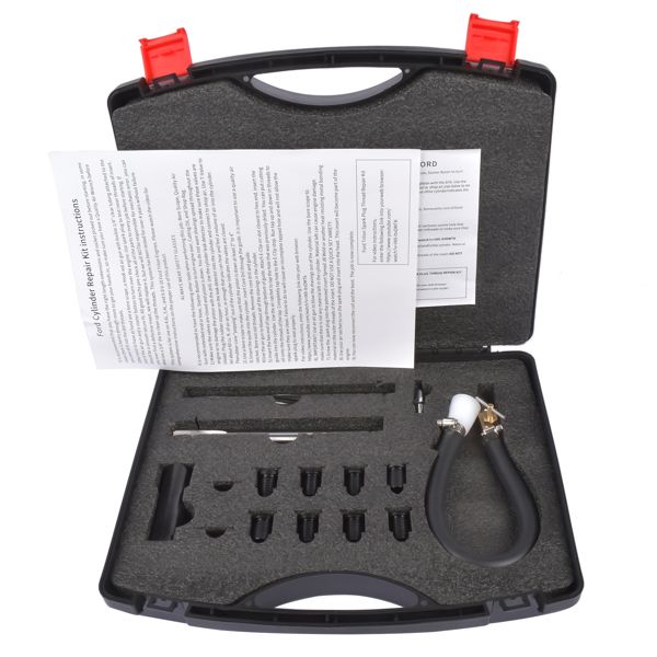 Two Valve Tool Kit with 8*M14-1.25 Inserts for Ford Triton 1996-2003 389-100