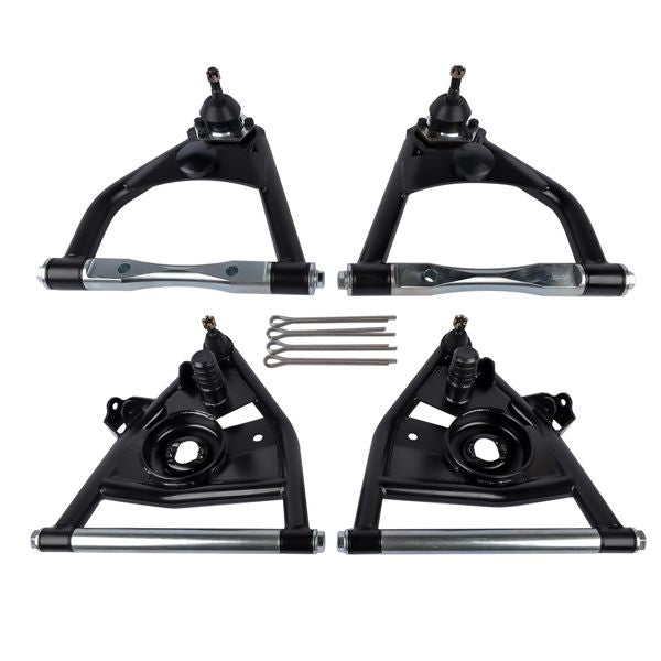 Upper & Lower Tubular Control Arms Kit Set of 4 for Chevy GMC C10 1973-1987