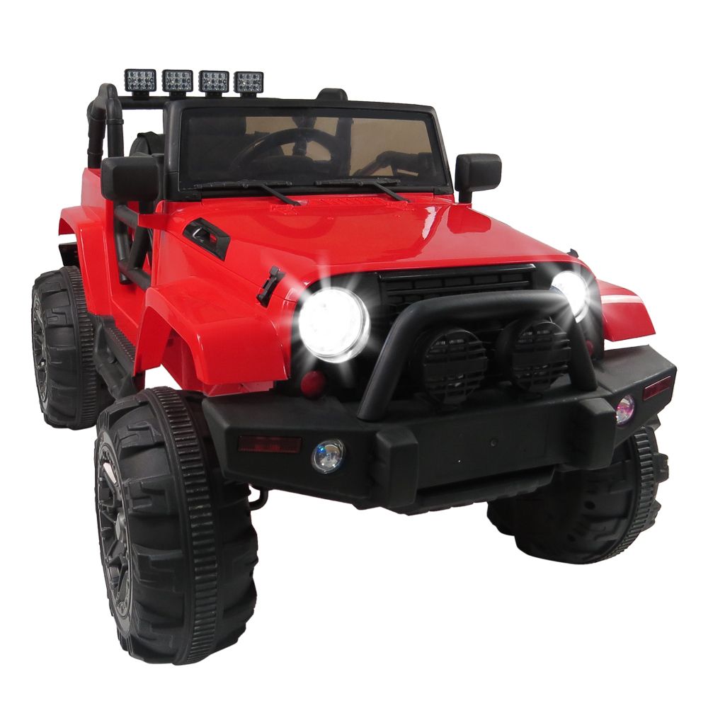 [US-W] 12V Kids Ride On Car SUV MP3 RC Remote Control LED Lights