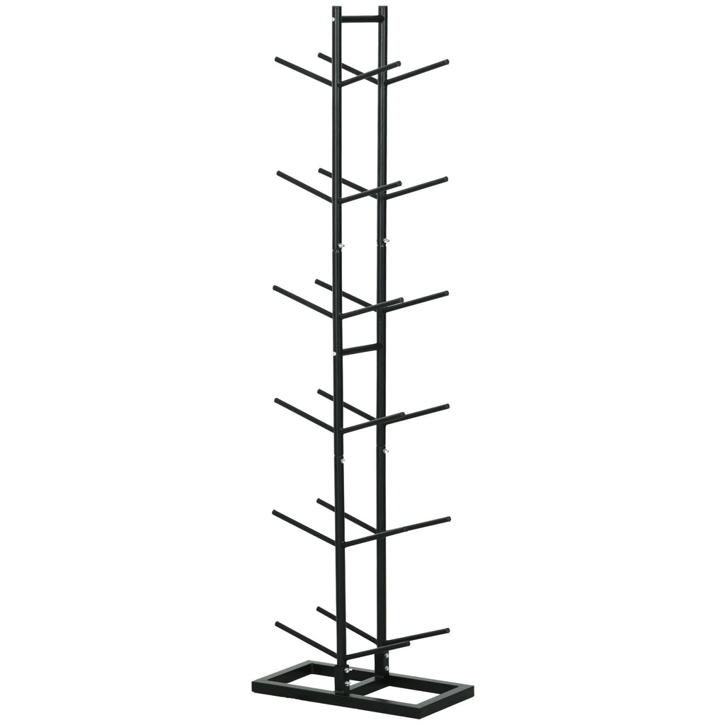 Vertical Basketball Rack, 12-Ball Capacity Organizer for Gym & Garage