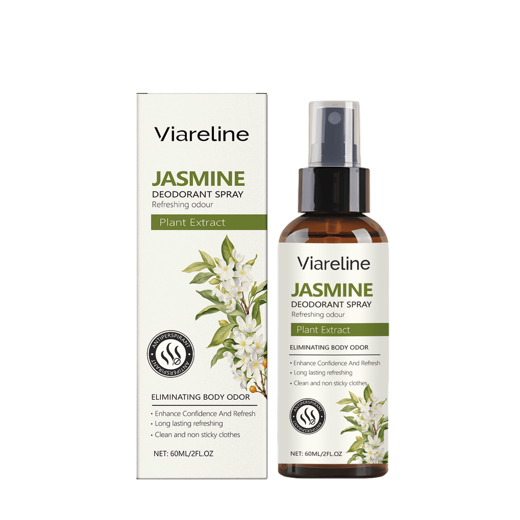 Viareline Jasmine Fresh Spray Natural Fragrance Sweat To Odor Refreshing Fragrance Portable