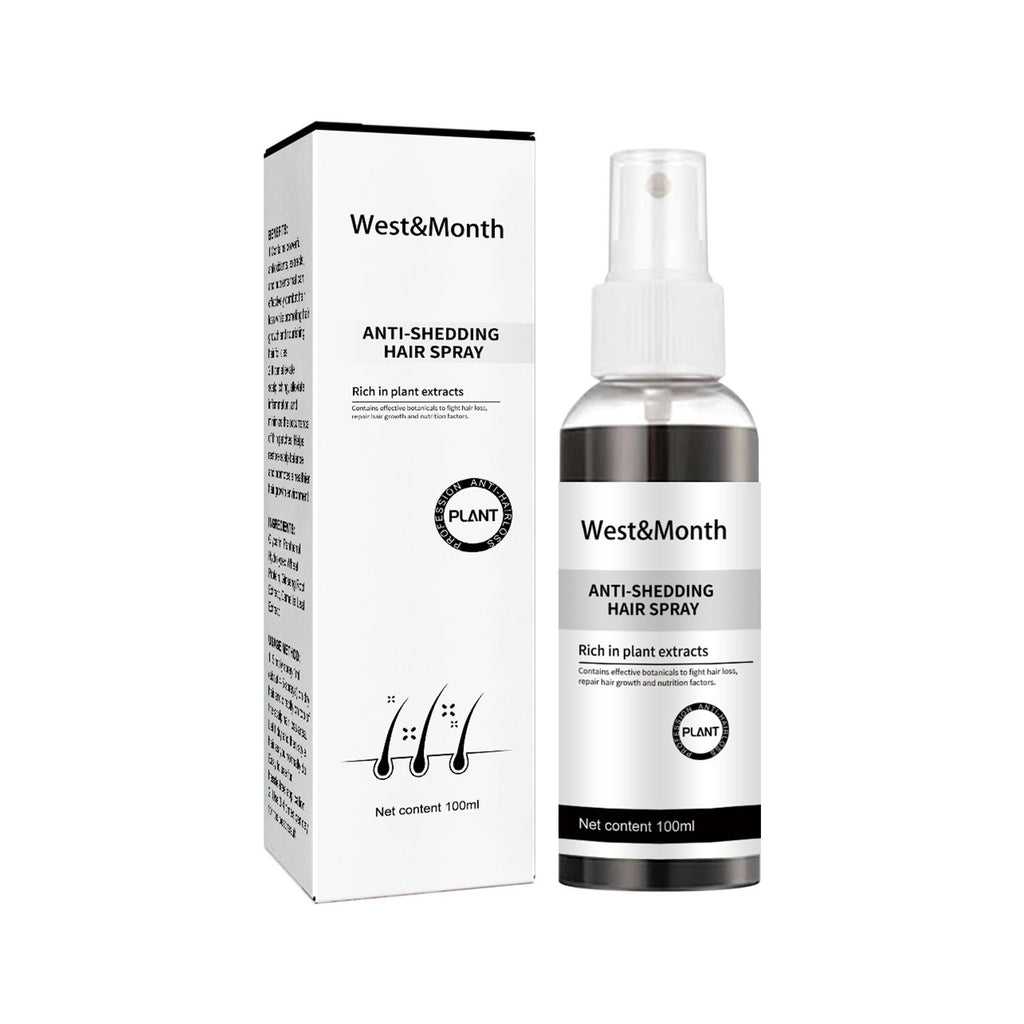 West & Month Anti-Shedding Hair Spray, The Hairline Hair Hair Nutrition Moisture Hair Roots