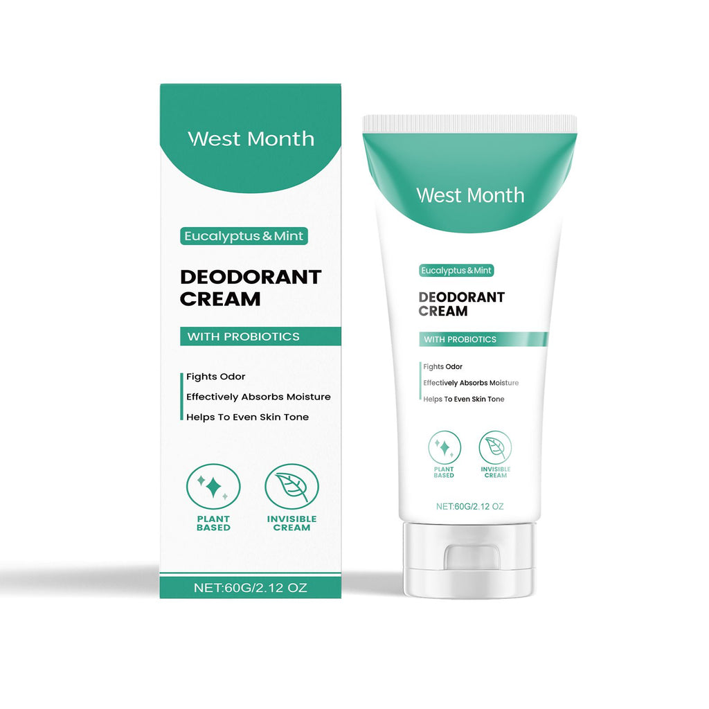 West&Month Care Cream Cleanses Armpit Odor Perspiration Long-Lasting Light Fragrance Refreshing Care Cream