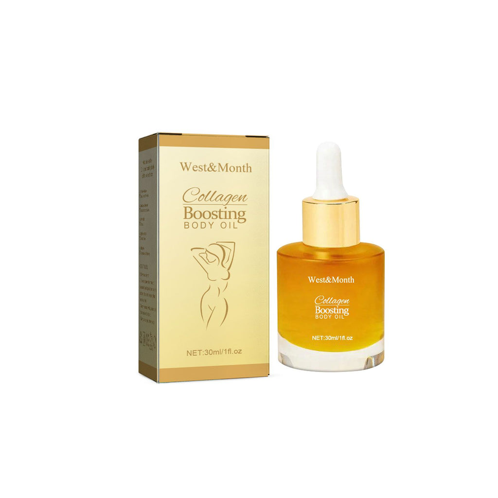 West&Month Collagen Boosts Essential Oils, Firming Tummy Arm Moisturizing Skin Slimming Oil