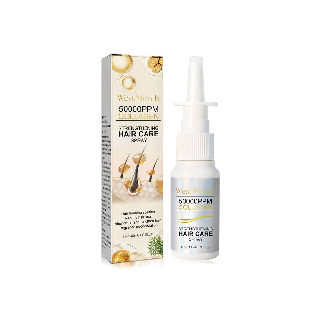 West&Month Hair Smoothing Essence Spray, Moisturize Hair Roots, Strengthen Scalp, Hair Loss, And Smooth