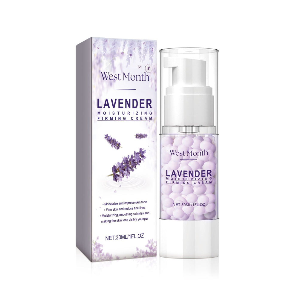 West&Month Lavender Moisturizing Firming Cream, Facial Hydrating And Moisturizing Fine Line Essence Cream