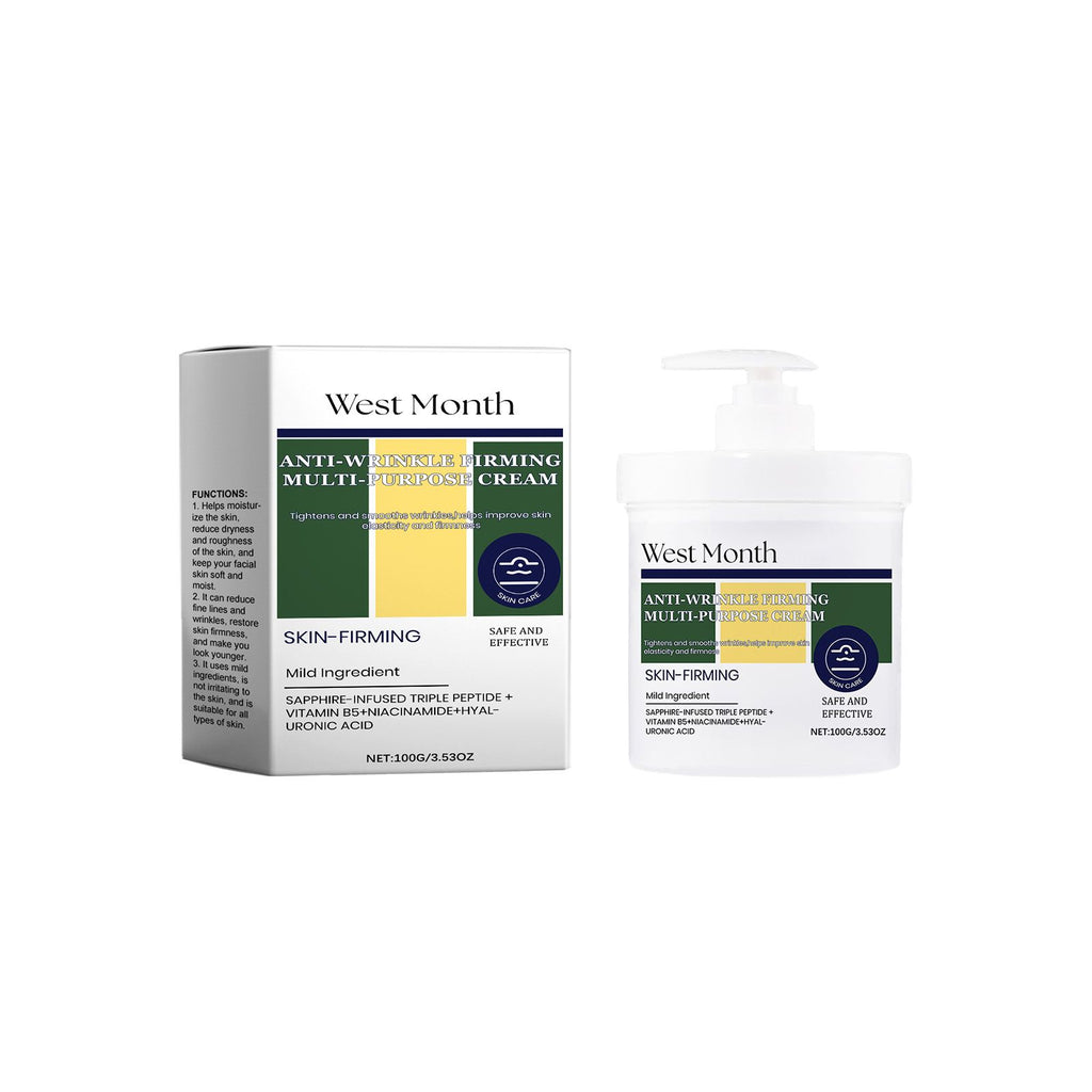 West&Month Moisturizing And Firming Care Cream, Moisturizing And Moisturizing Skin Gentle Facial Care Cream
