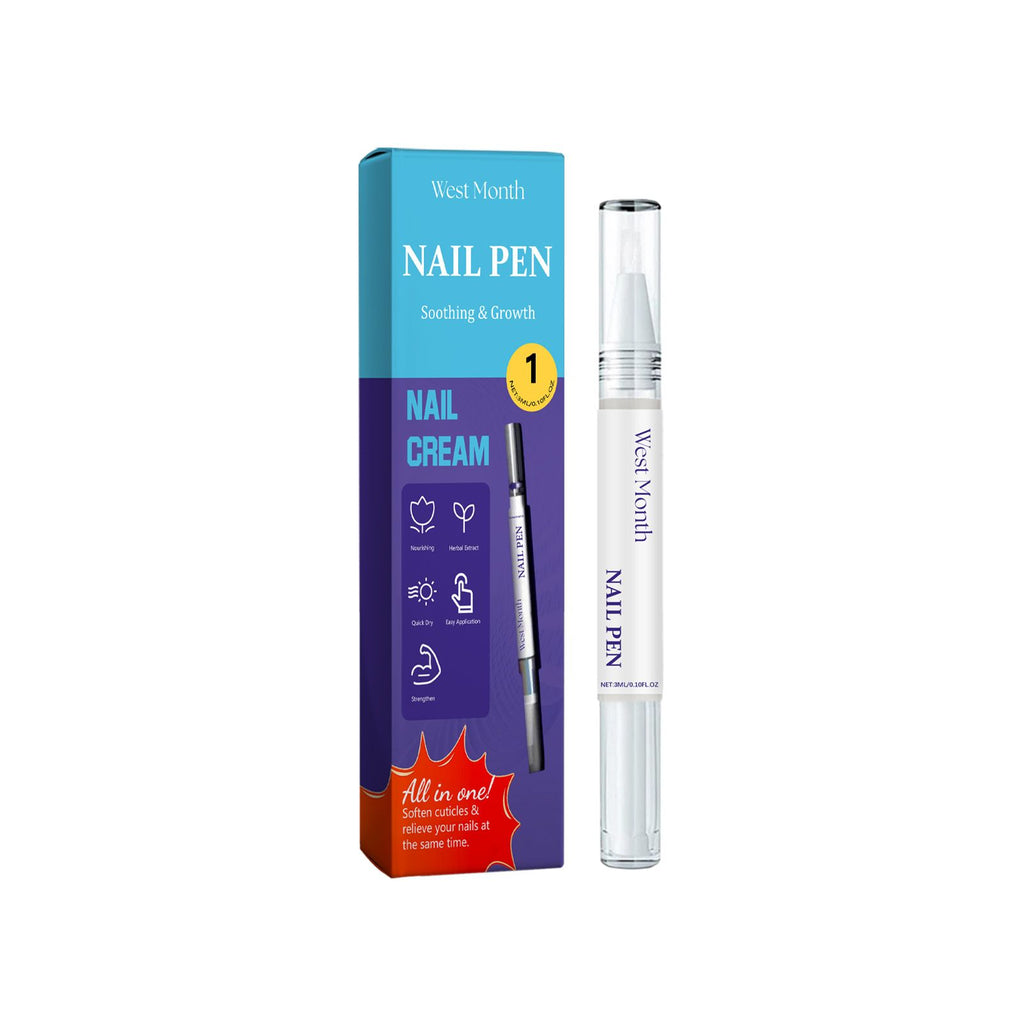 West&Month Nail Solution, Daily And Of Damaged Nails Mild Nail Polish Care Solution