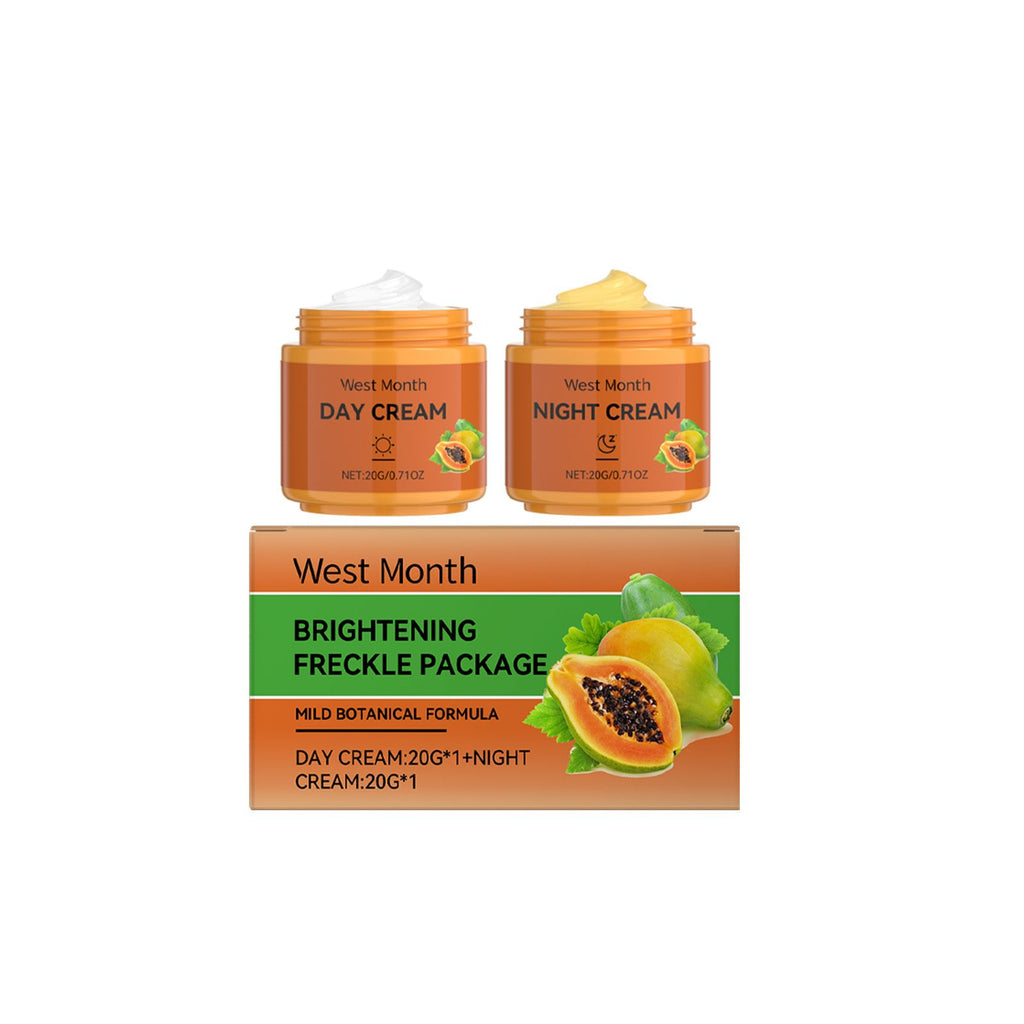 West&Month Papaya Facial Cream Lightens And Improves Facial Hydration, Moisturizes, Brightens And Softens Skin