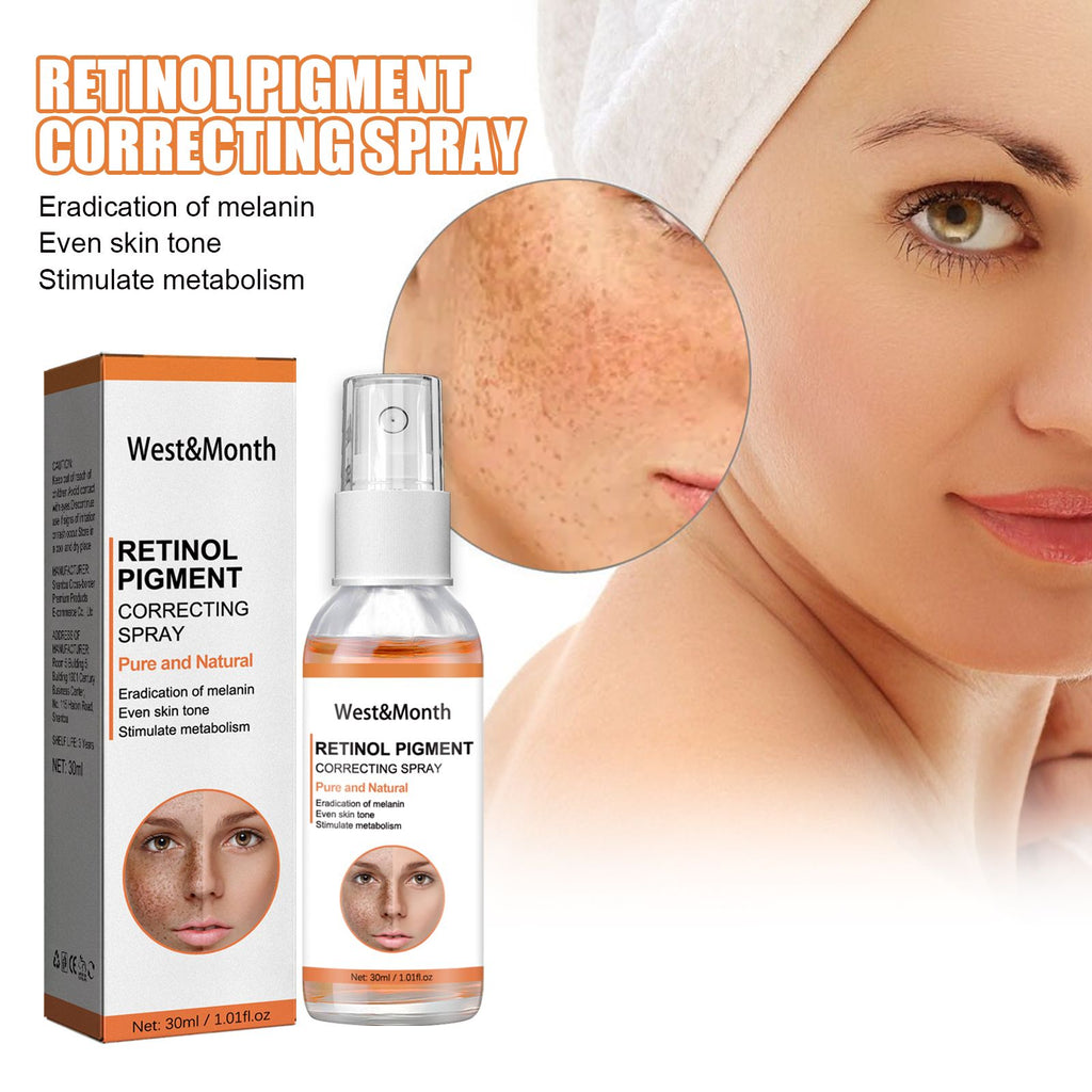 West&Month Retinol ing Spray, Lightening Spots Moisturizing Skin Care Spray