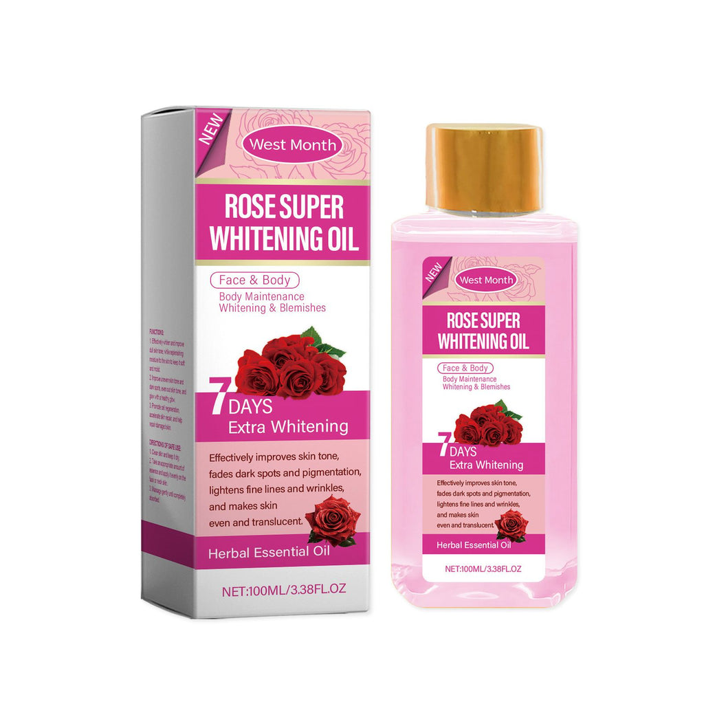 West&Month Rose Oil, Moisturizing, Hydrating, Hydrating And Purifying Daily Care Rose Oil