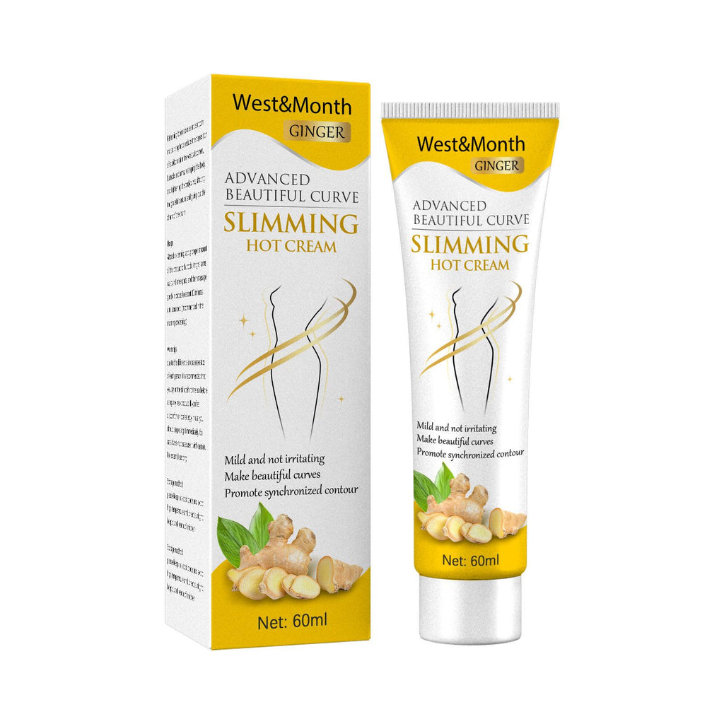 West&Month Slimming Hot Cream, Toning And Firming Massage Cream For Thighs And Thighs