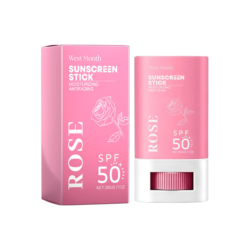 West&Month Sunscreen Stick, Uv Protection Skin Refreshing Non-Greasy Moisturizing Cream