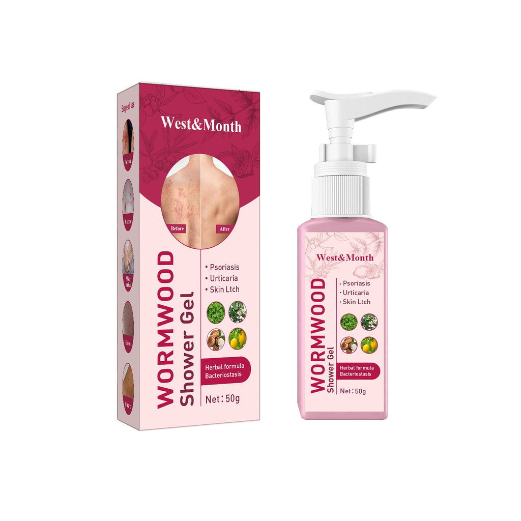 West&Month Wormwood Wash Daily Cleanses Acne, Moisturizes, Refreshes, Lubricates And Cleanses Skin