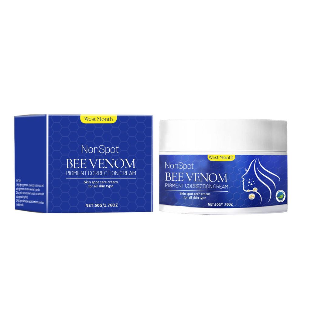 West&MonthBee Venom Care Cream, Daily Gentle Moisturizing Skin Moisturizing Massage Care Cream