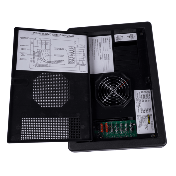 WF-8735-AD WF-8700-AD Auto-Detect Series Converter / Charger Black 30/35 Amp 60 Hz