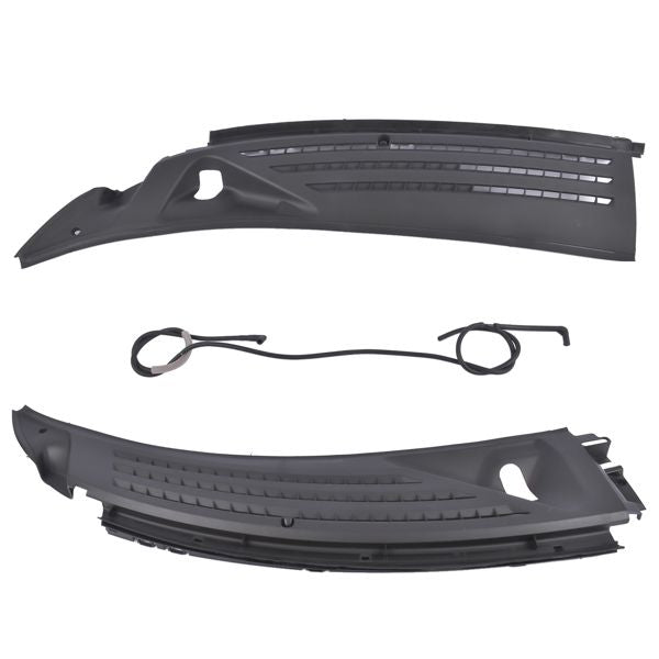 Windshield Wiper Cowl Panel Grille for 2009-2014 Ford F150 F-150 BL3Z15022A69A Plastic
