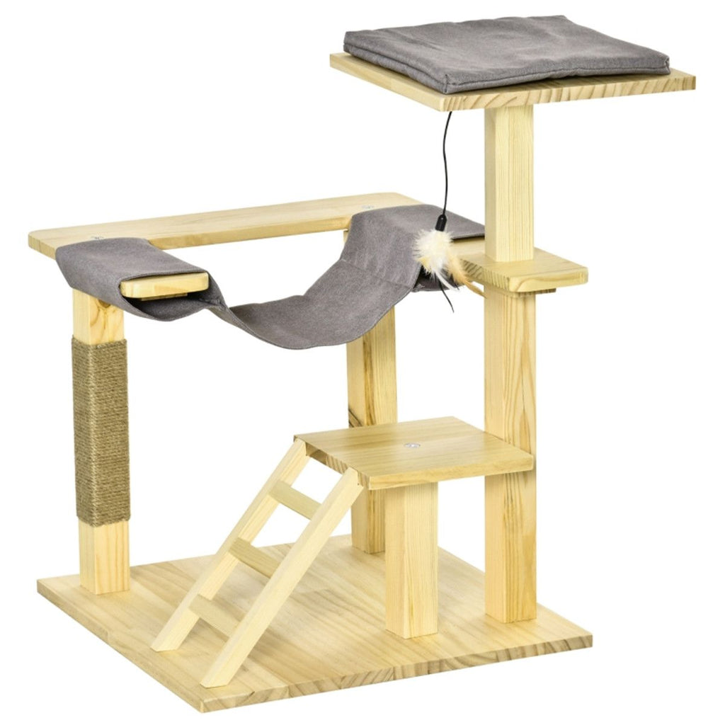 Wooden Cat House/Cat Trees /Cat Climbing Tower ( Amazon Shipping)(Prohibited by WalMart)
