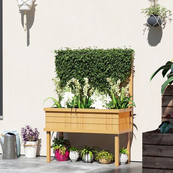 Wooden Planter, Flower shelf,Wood Planter Box