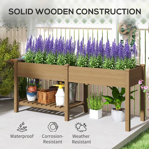Wooden Planter, Flower shelf,Wood Planter Box