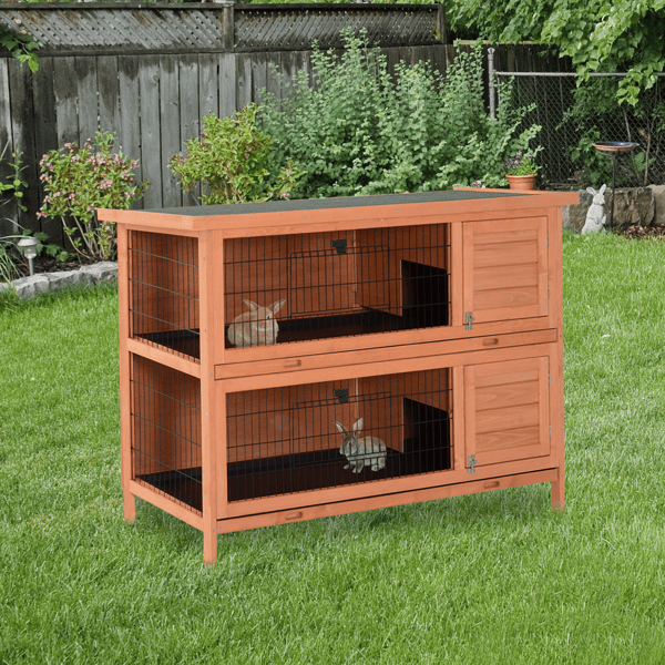 Wooden Rabbit Cage