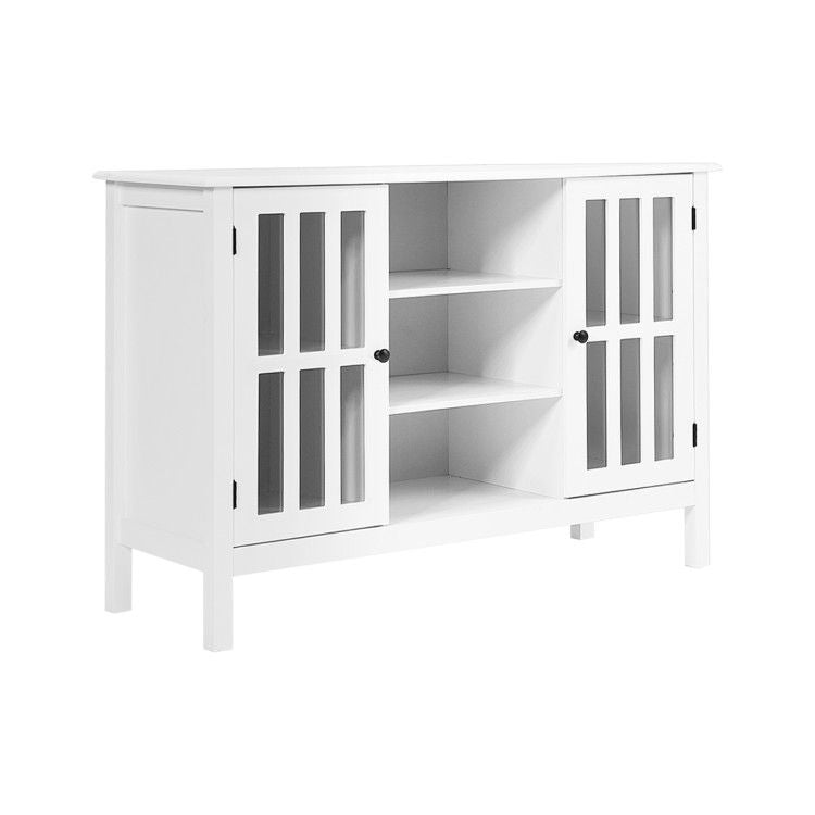 Wooden TV Stand Console Cabinet for 50 Inches TV