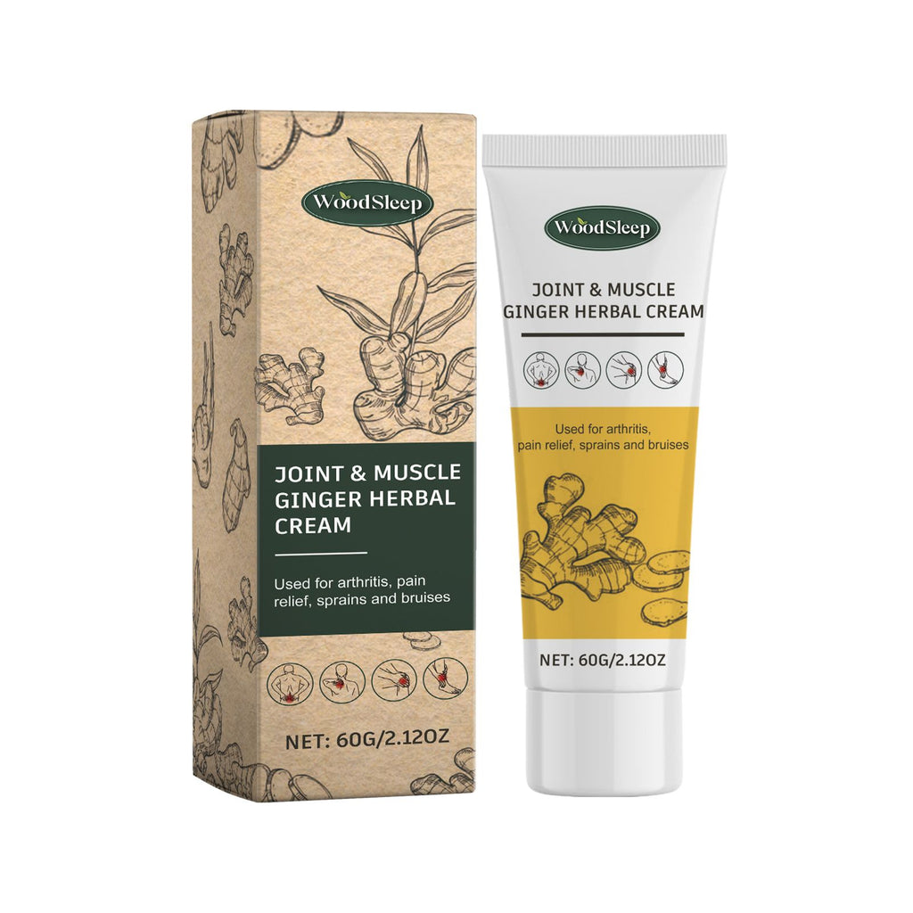 Woodsleep Gingergrass Ointment s Sore Knees, Wrist Joints And Muscles. Massage Cream