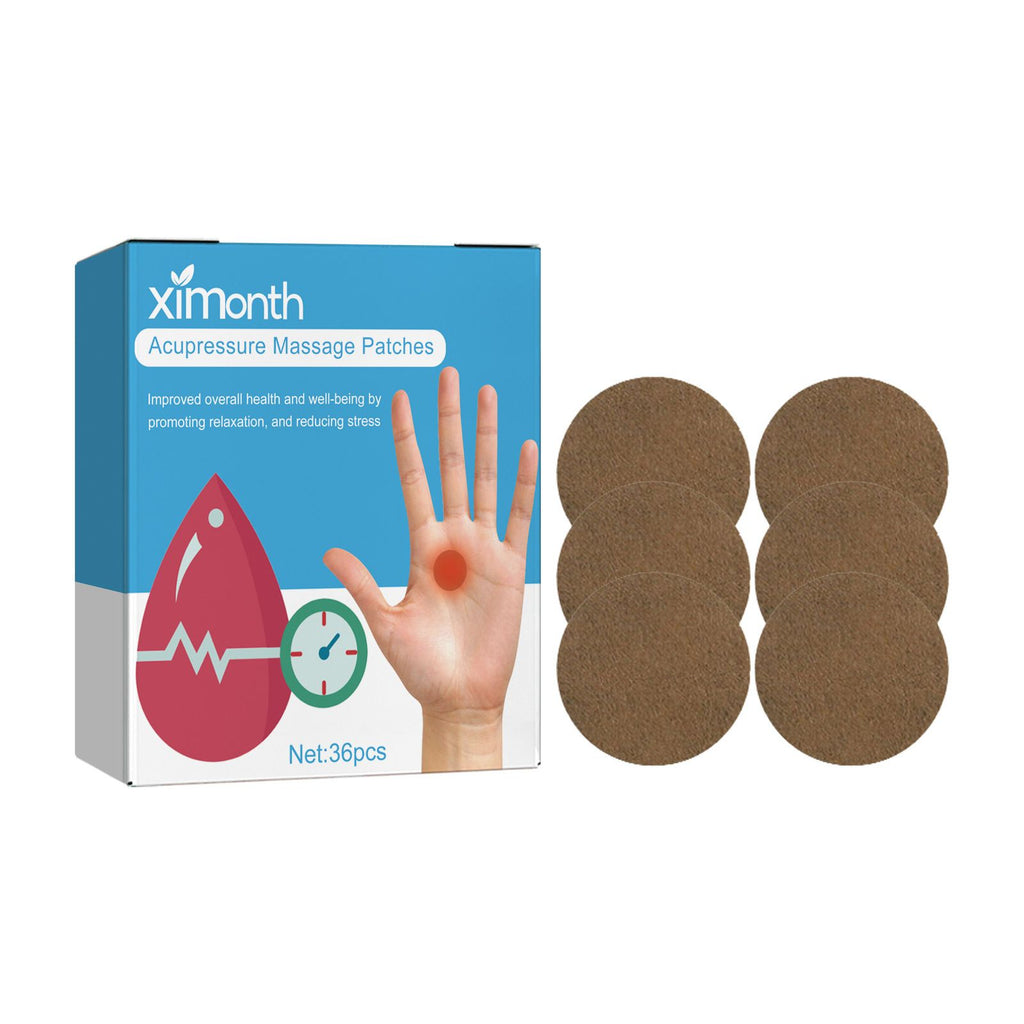 Ximonth Acupressure Massage Patches, Ease dizzy is sick elderly th care