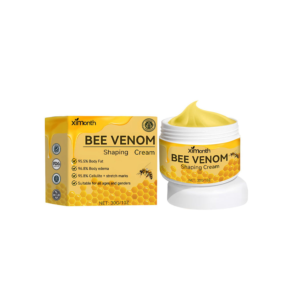 Ximonth Bee-Poison Slimming Cream For Curves, Slimming And Firming Skin, Big Belly And Sculpting Cream