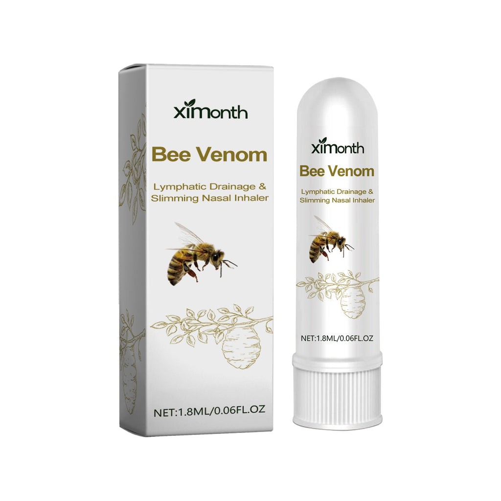 Ximonth Bee Venom Lymphatic Drainage & Slimming Nasal Inhaler, Firming Skin Light Belly Lift Shaping Bar