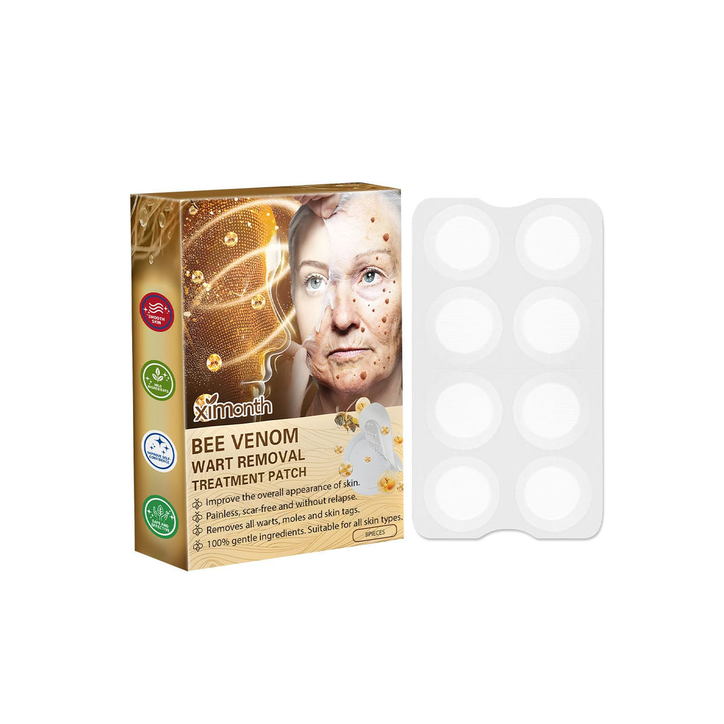 Ximonth Bee Venom Skin Care Patch, Gently Cleanses Skin, Silky Moisturizing Skin Patch