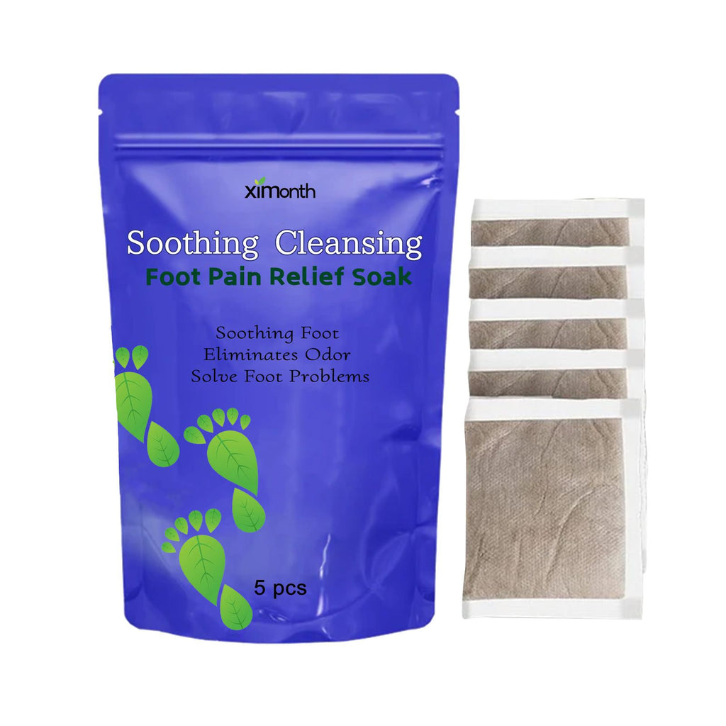 Ximonth Cleansing Foot Soak, Foot Swelling And Gray Nail Moisturizing Care Clean Foot Bath Kit