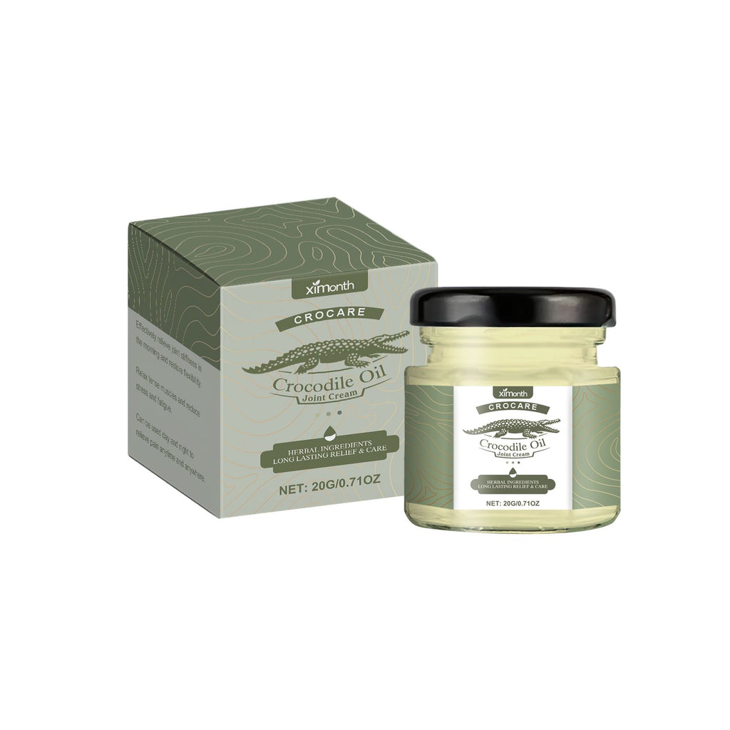 Ximonth Crocodile Oil Joint Care Cream Wrist Knee Massage Maintenance Gentle Moisturizing Care Cream