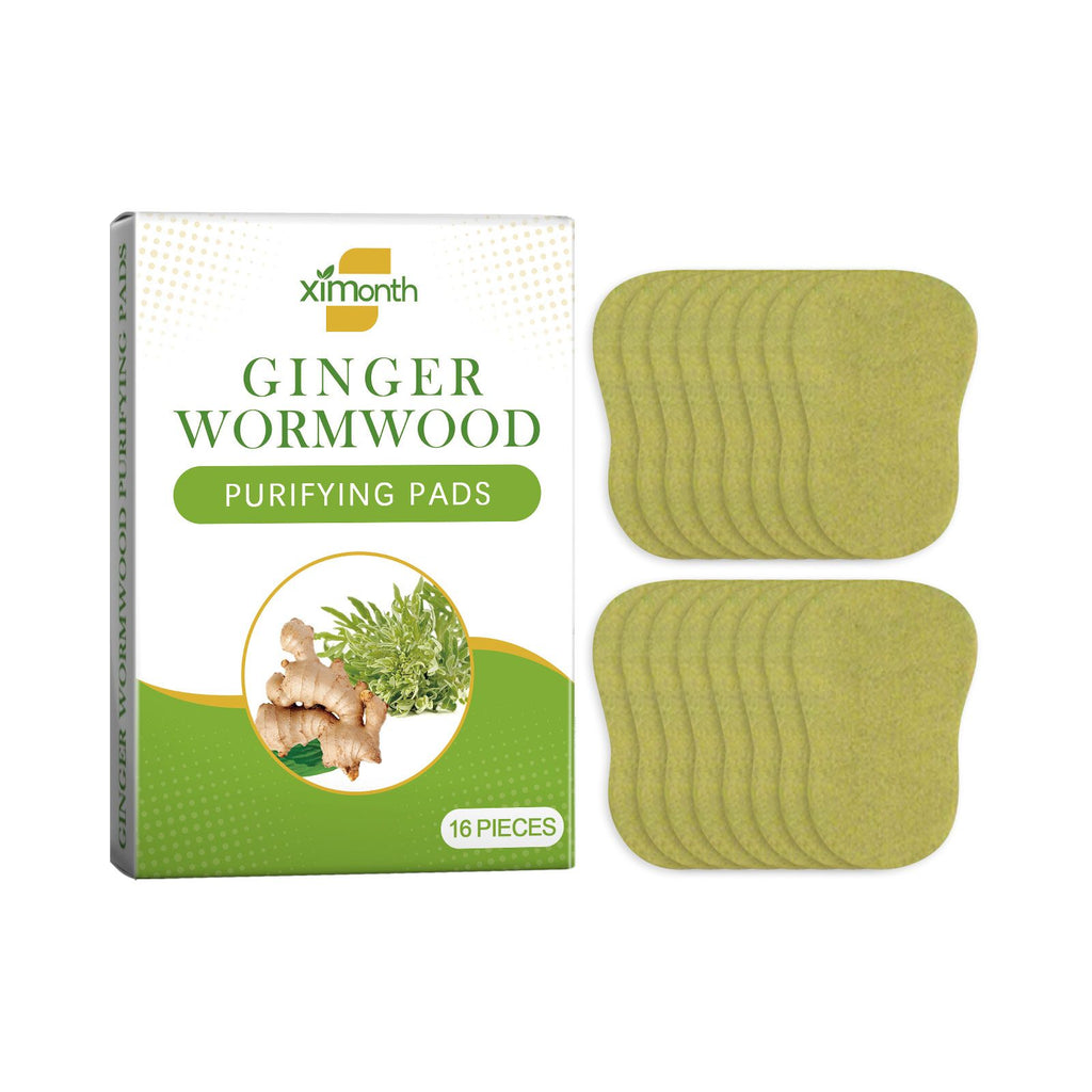 Ximonth Ginger Wormwood Purifying Pads, Stress And And Toning Care Patch