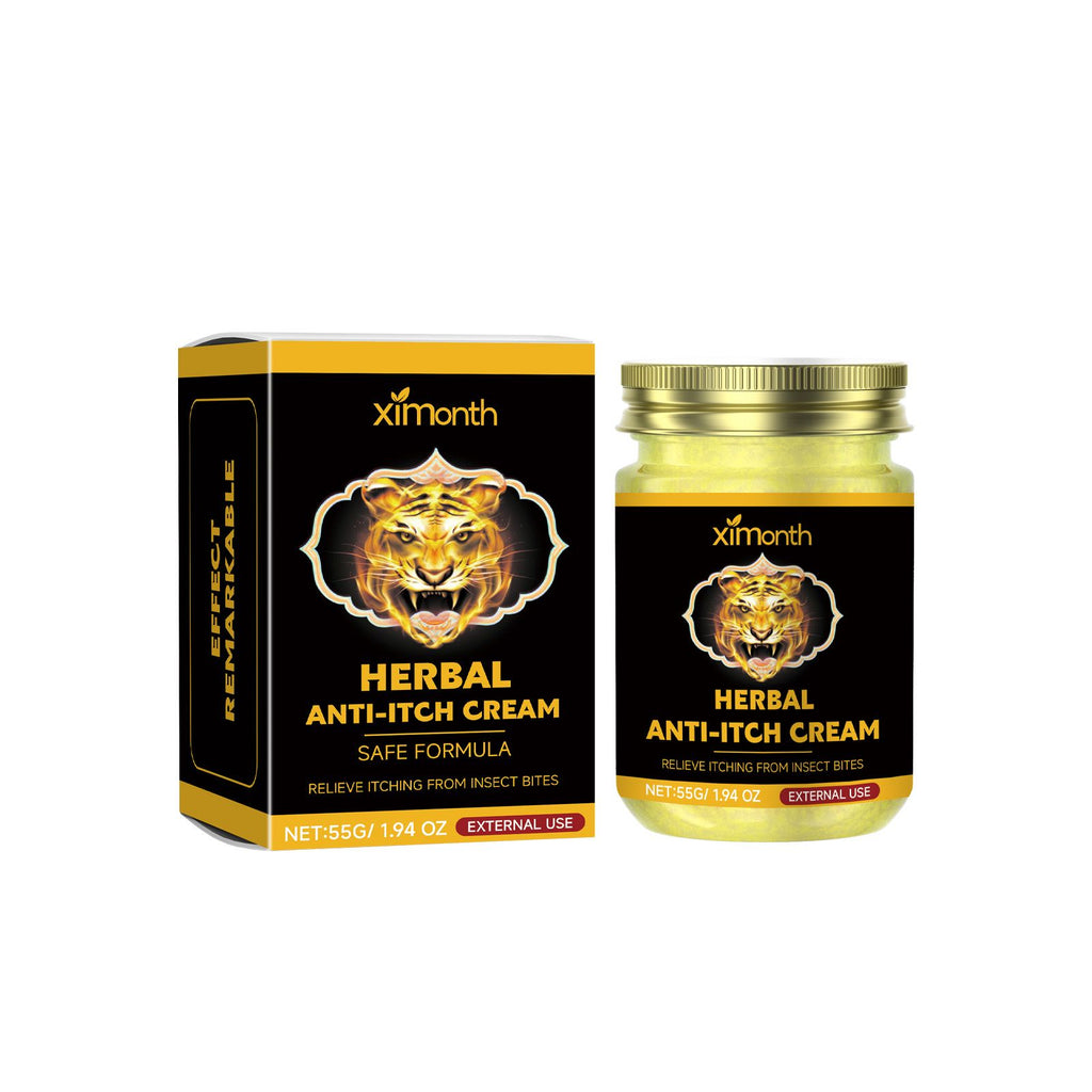 Ximonth Herbal Mosquito Itch Relief Cream, A Mild Herbal Formula To Protect Against Mosquito Bites, Soothing And Long-Lasting