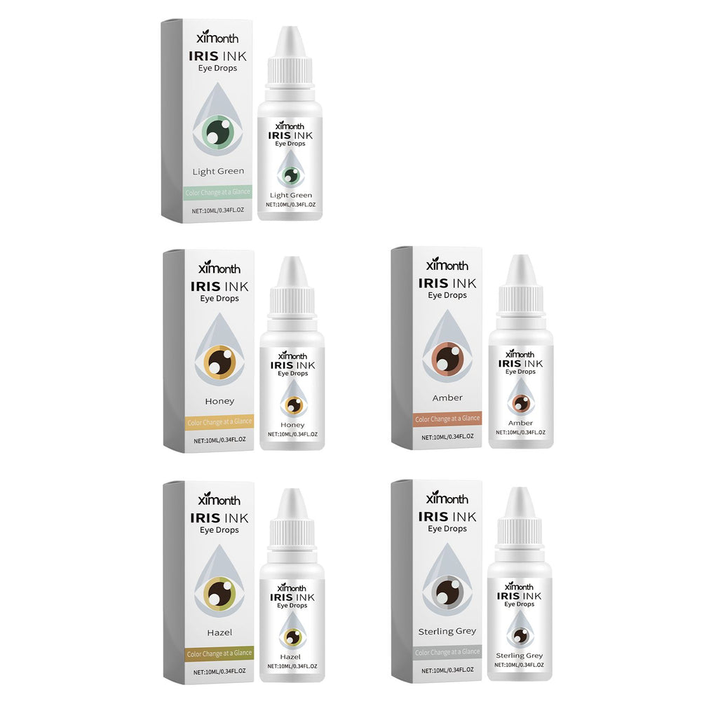 Ximonth Iris Ink Eye Drops, Eye And Dry Blurred Vision Moist Eye Color Eye Care Drops