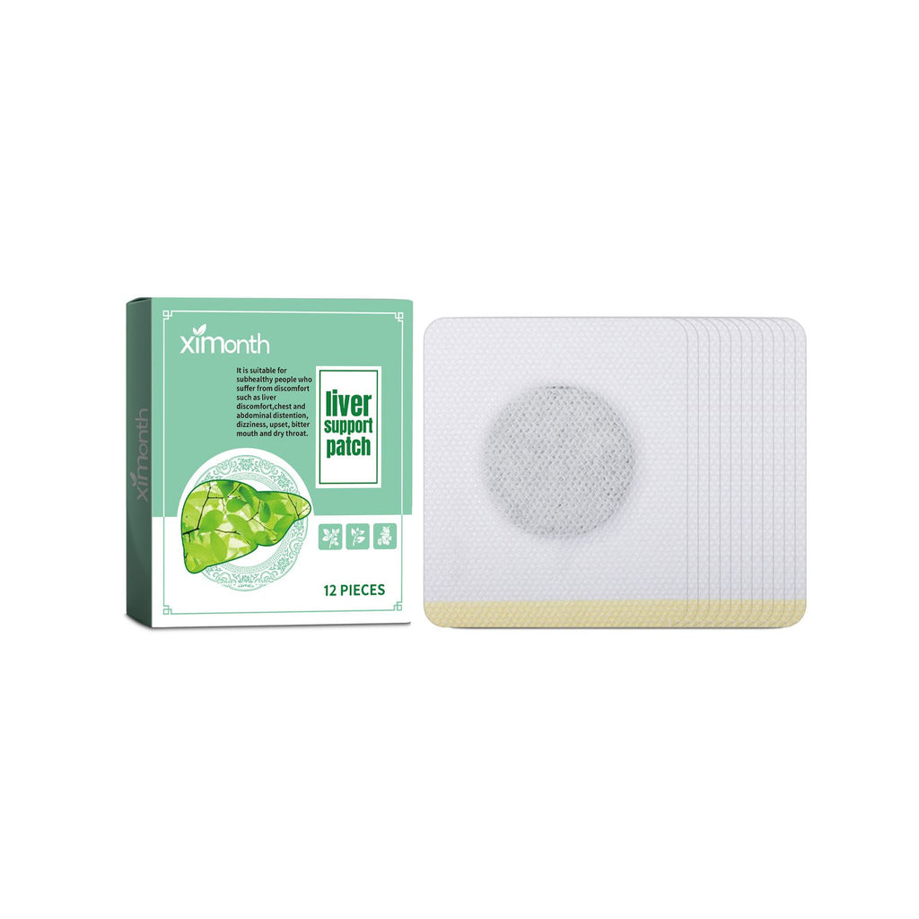 XIMONTH Liver Support Patch, Dizziness Ease Discomfort To Pressure Point Nursing Patch