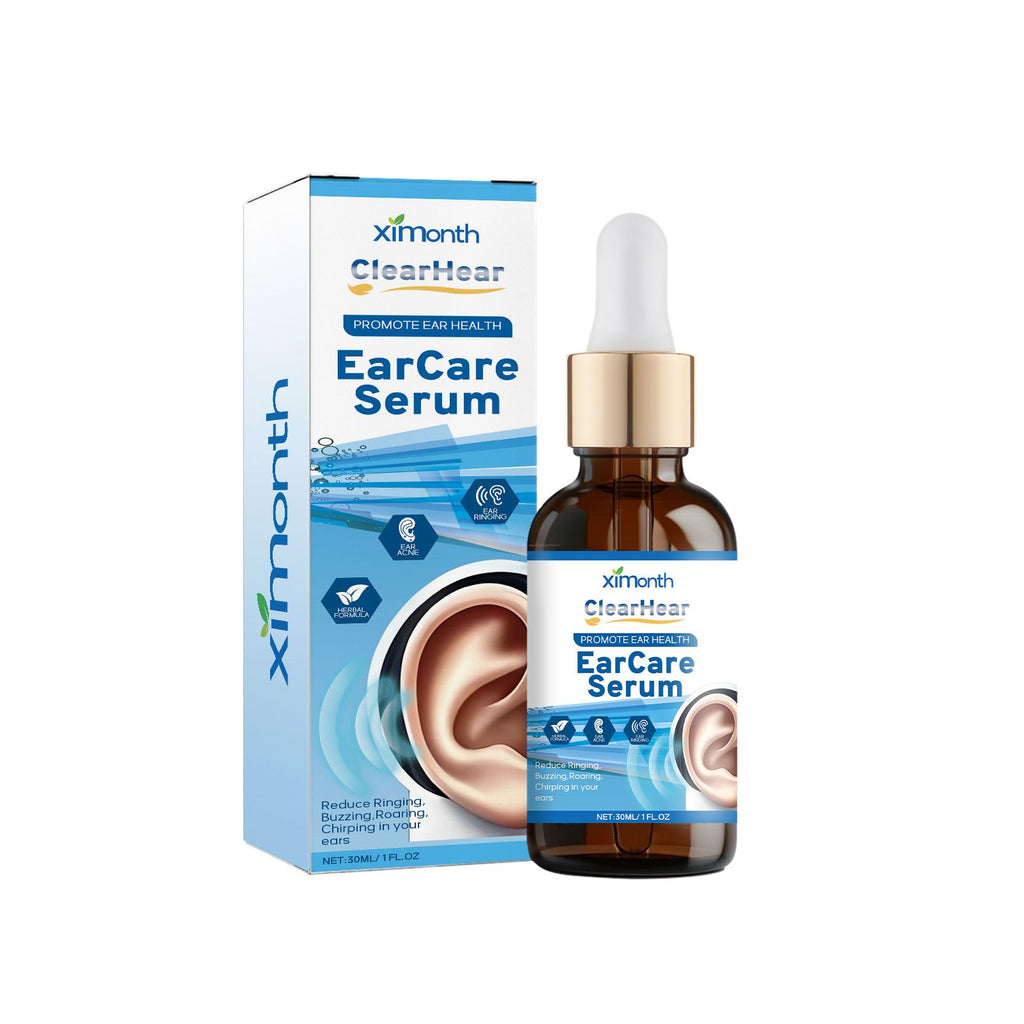 Ximonth Tinnitus Care Solution For Relief Of Tinnitus, Back And Ear Discomfort Care Cleansing Ear Care Solution