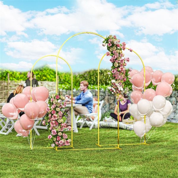 Yard Decor Arch Stand Set