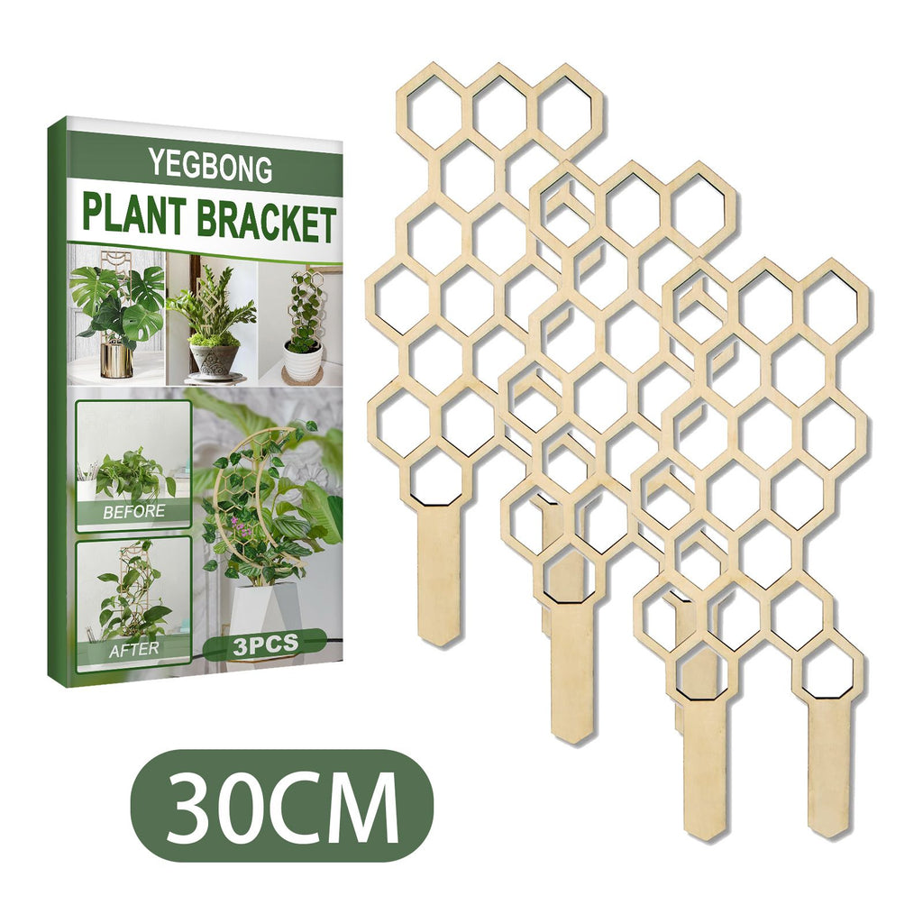 Yegbong Garden Plant Trellis Home Wooden Pot Climbing Pergola Balcony Decoration Support Flower Arrangement Supports