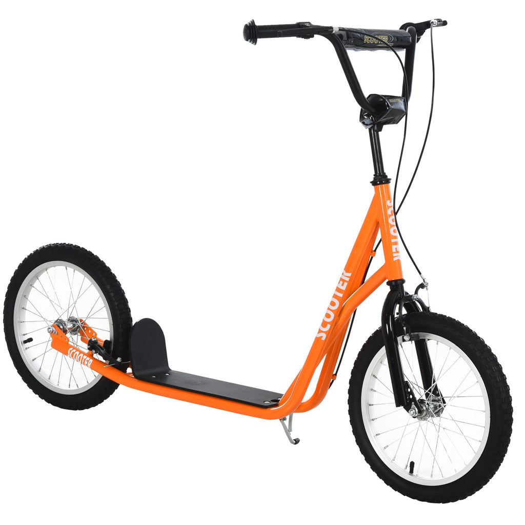 Youth Scooter, Orange, Kick Scooter for Kids 5+ with Adjustable Handlebar, Dual Brakes