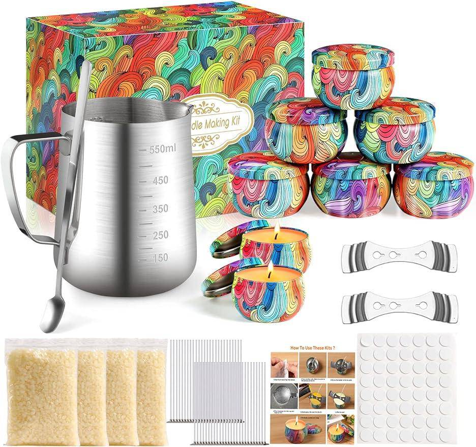 SAEUYVB Candle Making Kit With Wax Melter, Candle Making - View #5